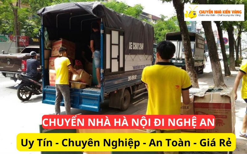 Dịch vụ chuyển nhà Hà Nội đi Nghệ An