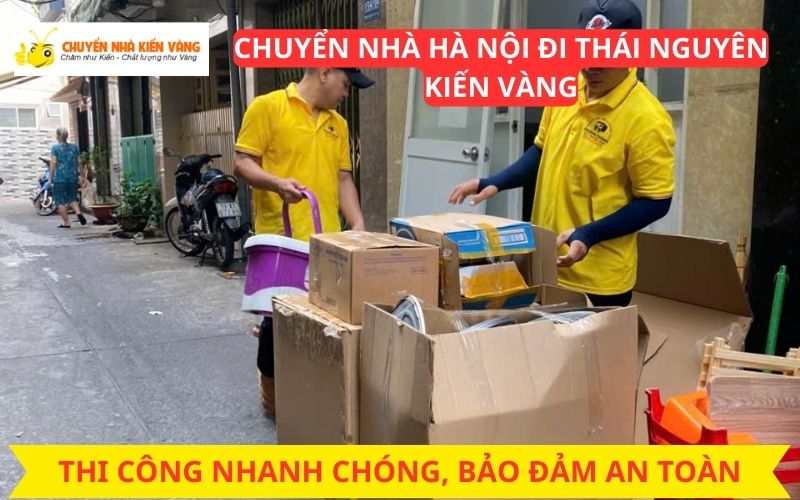 Dịch vụ chuyển nhà Hà Nội đi Thái Nguyên chuyên nghiệp