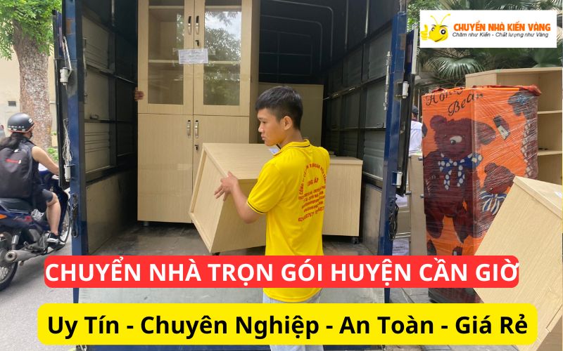 Dịch vụ chuyển nhà trọn gói huyện Cần Giờ