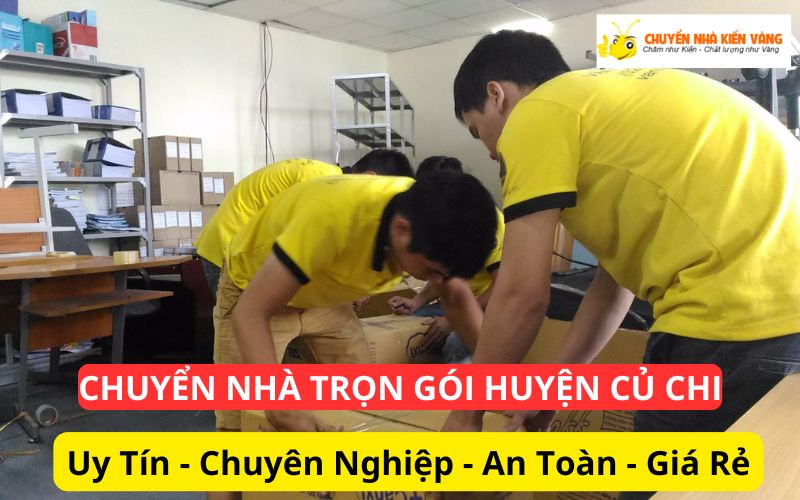 Dịch vụ chuyển nhà trọn gói huyện Củ Chi