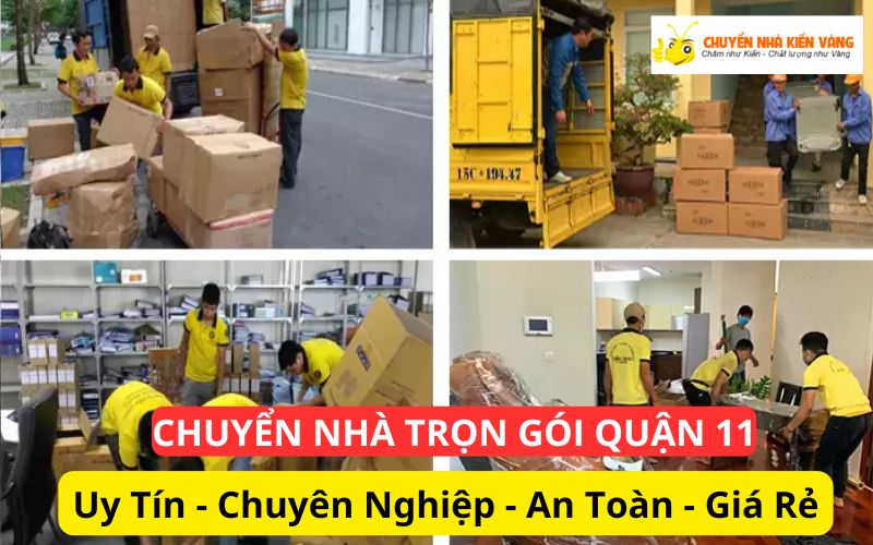 Dịch vụ chuyển nhà trọn gói Quận 11