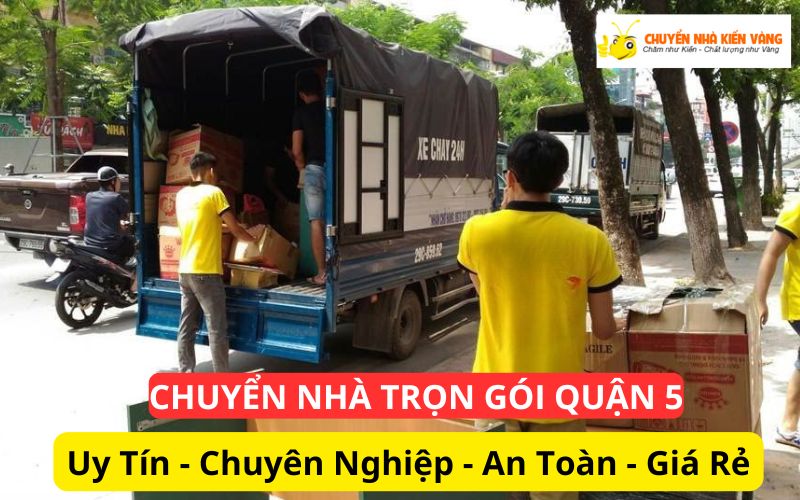 Dịch vụ chuyển nhà trọn gói Quận 5