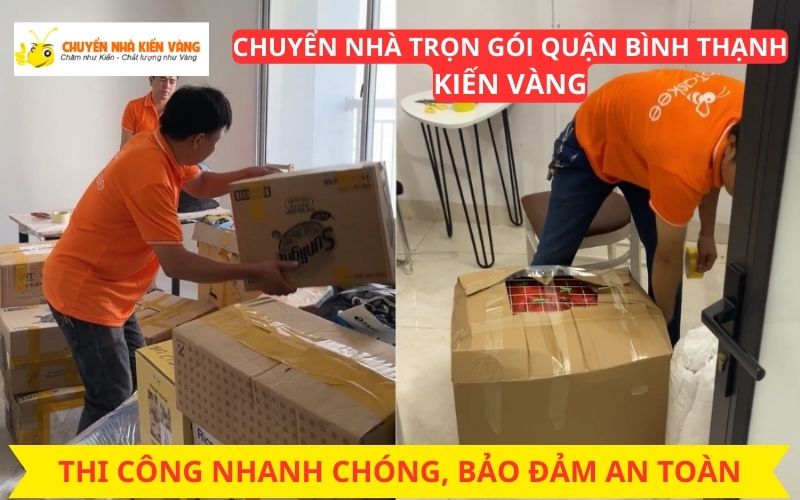 Dịch vụ chuyển nhà trọn gói quận Bình Thạnh giá rẻ