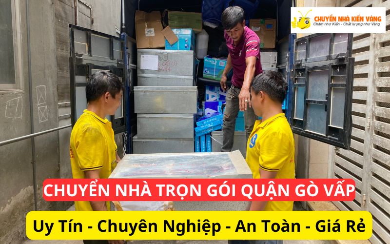 Dịch vụ chuyển nhà trọn gói quận Gò Vấp