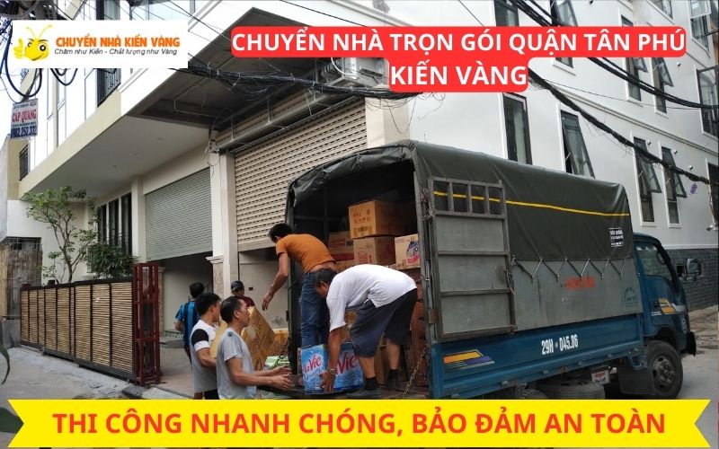 Dịch vụ chuyển nhà trọn gói quận Tân Phú giá rẻ