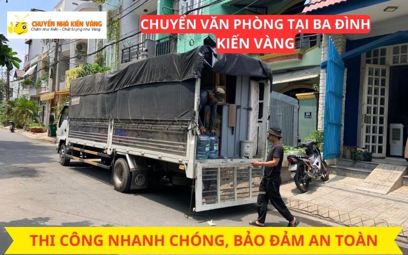 Dịch vụ chuyển văn phòng trọn gói Ba Đình giá rẻ