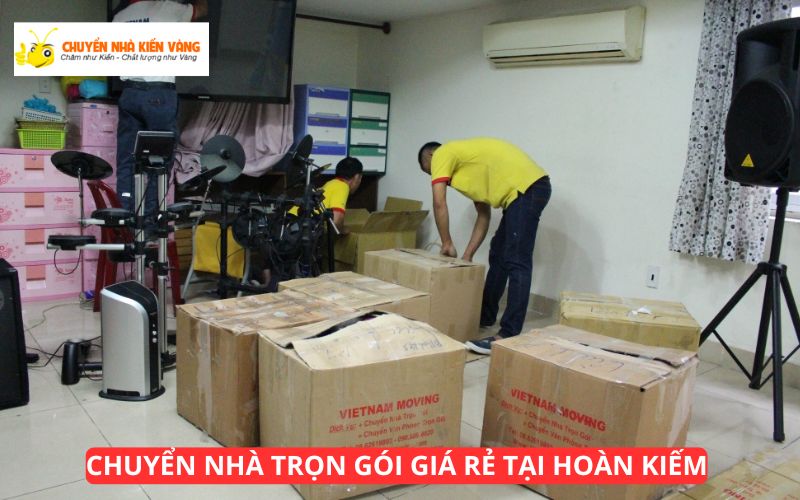 Dịch vụ chuyển văn phòng trọn gói Hoàn Kiếm chuyên nghiệp