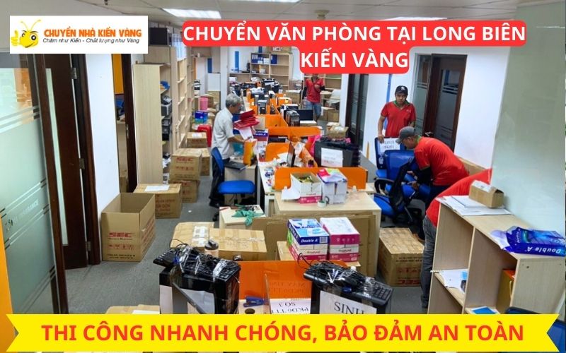 Dịch vụ chuyển văn phòng trọn gói Long Biên Chuyên nghiệp
